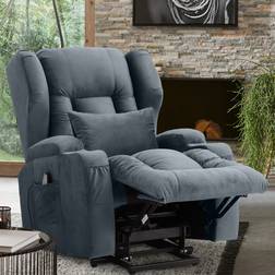 VUYUYU Big Lift Chairs Blue/Gray Armchair 41"