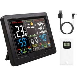 Fresh Fab Finds Wireless Weather Station Alarm Clock