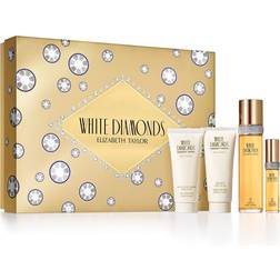 Elizabeth Arden Taylor White Diamonds Fragrance Gift Set 4 piece