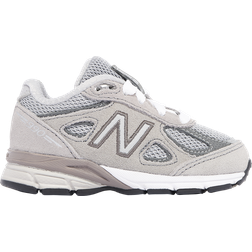 New Balance Infant 990 V4 - Cool Grey/Silver Filigree