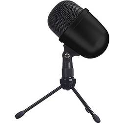 Amazon Basics Desktop Mini Condenser Microphone With Tripod Black