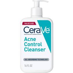 CeraVe Face Wash Acne Treatment 2% Acid Cleanser