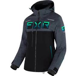 FXR Maverick 2-in-1 Ladies Snowmobile Jacket - Black/Grey