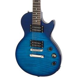 Epiphone Les Paul Special Ii Plus Top Limited-Edition Electric Guitar Transparent Blue