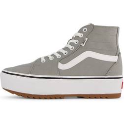 Vans Womens Filmore Hi-Tapered Trainers Grey Colour: Grey