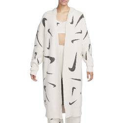 Nike Sportswear Phoenix Cozy Bouclé Women's Loose Long Knit Cardigan - Light Orewood Brown/Medium Ash