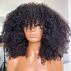 ARUKIHAIR Afro Kinky Curly Wig 14 inch Black