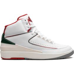 NIKE Air Jordan 2 Origins M - White/Fir/Sail/Fire Red