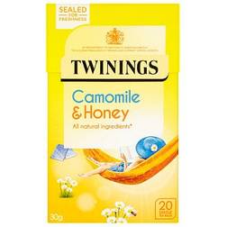 Twinings Camomile & Honey 20 Single Tea Bags 30g pack of 4 20pcs