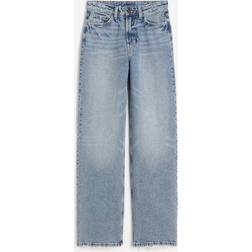 H&M Wide Ultra High Jeans - Denim Blue