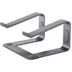 Loryergo Laptop Stand, Ergonomic Laptop Riser Laptop Stand for Desk, Notebook Stand Compatible with Most 10-17” Laptops, Space Grey