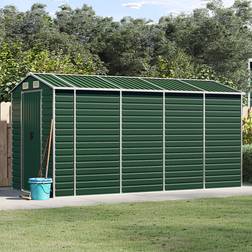 vidaXL green, 191 198 Shed Outdoor Shed Lawn Tool Shed Green (Building Area )