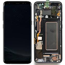 Samsung Galaxy S8 Skärm med LCD-display Svart Original