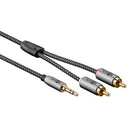 Goobay MiniJack Phono RCA lydkabel 3.5 MiniJack R