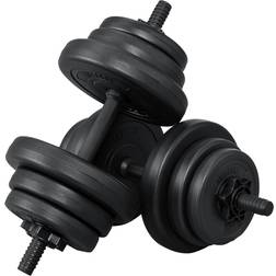 Hantelset Dumbbell Set 12 weights 20kg