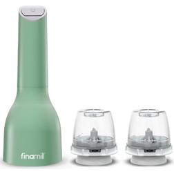 FinaMill FinaMill Kryddkvarn med 2 Pods, Ljusgrön Pepparkvarn