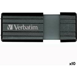 Verbatim USB-minne Store'n'Go PinStripe Svart 16 GB