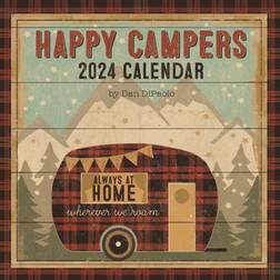 Andrews McMeel Publishing 2024 Happy Campers Calendar