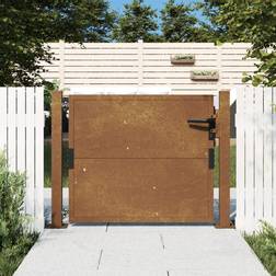 Homie Garden Gate 105 x 105 cm Corten Steel