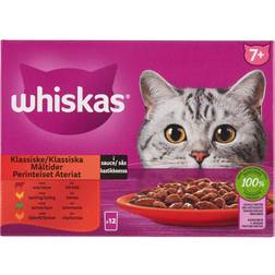 Whiskas Seniorvådfoder sovs okse, kylling, lam fjerkræ