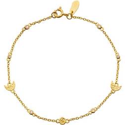 Maanesten Cecilia Bracelet - Gold/Transparent