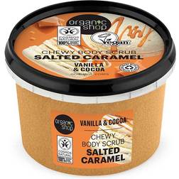 Organic Shop Salted caramel chewy body scrub. Vanilla & Cocoa