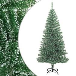 vidaXL Garden Artificial with Flocked Snow Christmas Tree