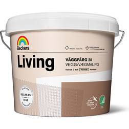 Beckers Halvmatt Väggfärg Vit