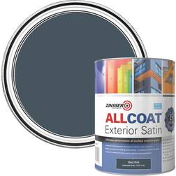 Zinsser Allcoat Exterior Satin Grey