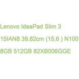 Lenovo ideapad slim 3 15ian8 39,62cm