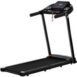 Homcom Folding Treadmill Electric Motorised Running Machine With Led Display