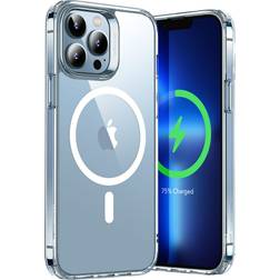 ESR Hybrid Case with HaloLock, Compatible with iPhone 13 Pro Max, Magnetic Wireless Charging, Military-Grade Protection, Scratch-Resistant Back