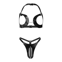 Rimba Leather Open Bikini