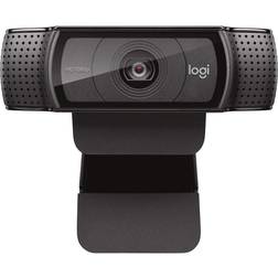 Logitech C920e C920 HD Webcam, Full HD 1080p Video Calling and Recording, Dual Stereo Audio, Stream Gaming Black No Tripod