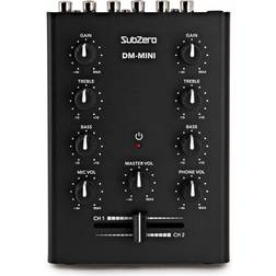 SubZero 2 Channel Mini DJ Mixer