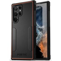 Poetic Neon Case for Galaxy S22 Ultra 5G Dual Layer Heavy Duty Drop Black