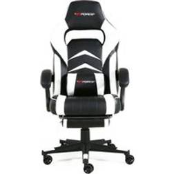 GTForce Turbo Reclining Leather Sports Racing Chair Red