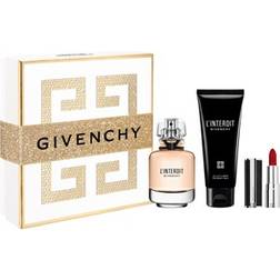 Givenchy fragrances L'Interdit Gift Set Eau de Parfum Spray Body Lotion Mini Rouge Intense