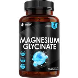 New Leaf Products Magnesium Glycinate High Strength 1040mg Bones, Muscle