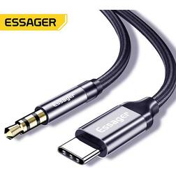 Essager USB Type C to 3.5mm Jack Aux Audio Cable Adapter
