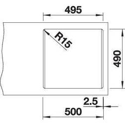 Blanco Pleon 5 Silgranit Vask Automatisk Stopper