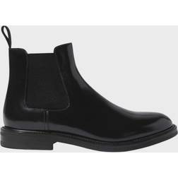 Scarosso Skor, Herr, Svart, EU, Läder, AW21, Eric Chelsea Stövlar