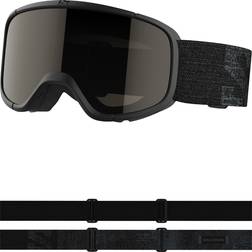 Salomon Lumi, Skibrille, Junior, schwarz Black