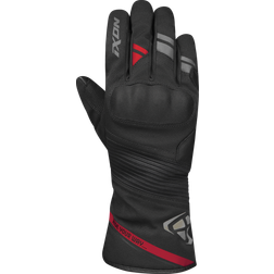Ixon Pro Midgard Wasserdichte Winter Motorradhandschuhe - Schwarz/Rot