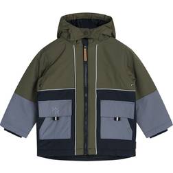 Hust & Claire Kid's Oskar Winter Jacket - Teal Leaf