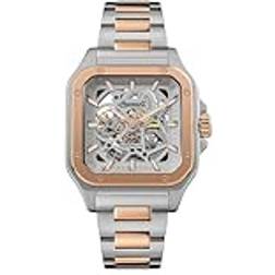 Ingersoll I14502 The Ollie Automatic 42mm Silver Skeleton