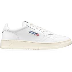 Autry Medalist Low W - White Leather
