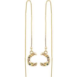 Pilgrim Remy Chain Earrings - Gold/Multicolour