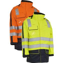 Elka Multinorm arbejdsjakke, Hi-vis Orange/Marine