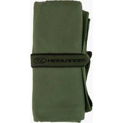 Highlander Microfibre XL Olive Green Bath Towel Green (150x150cm)